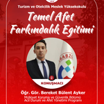 Temel Afet Farkındalık Eğitimi Gerçekleşti